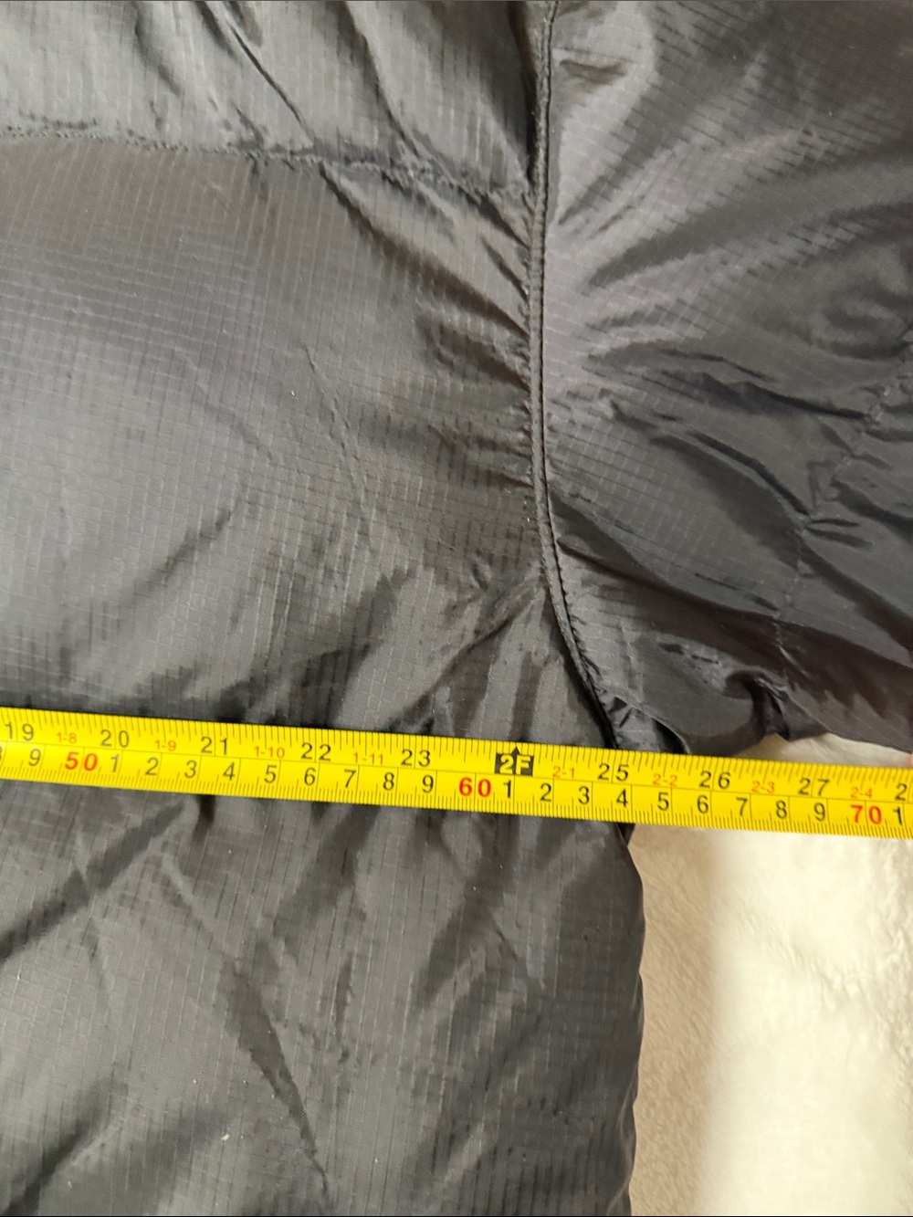 GAP Women's Black Long Puffer Coat with High Collar - Picture 10 of 10